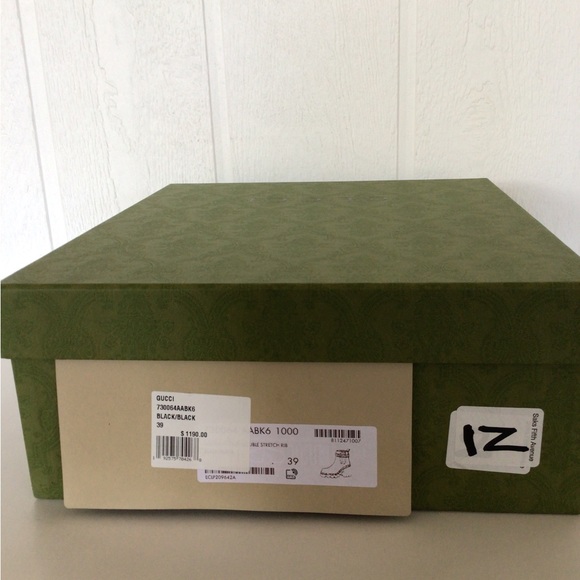 AUTHENTIC GUCCI EMPTY LARGE SHOE BOX - Picture 7 of 11